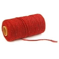 thumbnail image 1 of tredstone 2mm Macrame Rope Cotton Twisted Cord Hand Craft String DIY Supply Home Decor wine red 1Set, 1 of 6