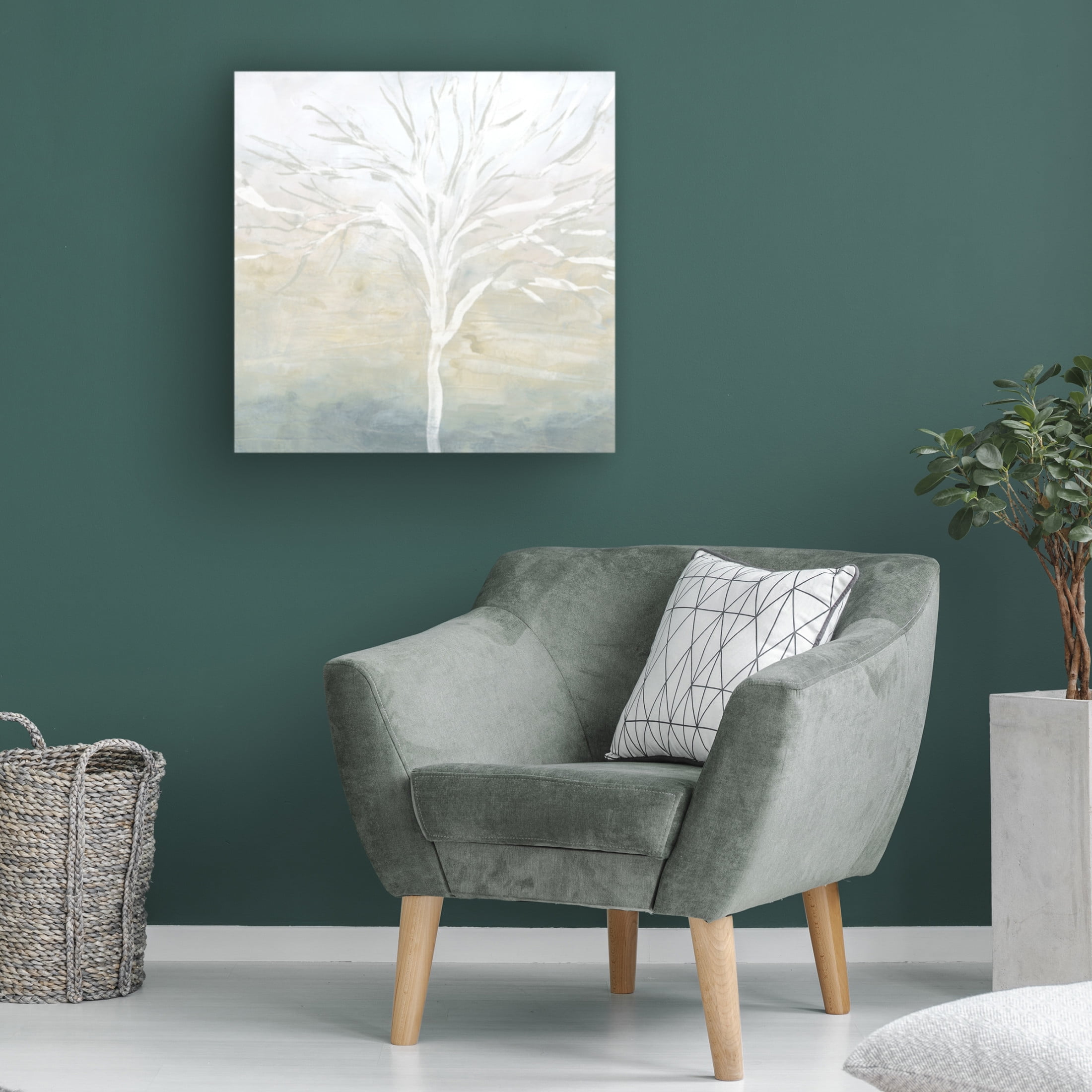 Trademark Fine Art June Erica Vess  Ghost Tree I Canvas Wall Art