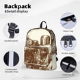 thumbnail image 4 of Goofa Train Printed Backpack,Laptop Backpack,Durable Anti-Theft Travel Work Backpack,Water-resistant Backpack, 4 of 9