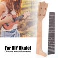thumbnail image 3 of Fugacal Durable Rosewood Fingerboard, Ukulele Neck, For Ukulele Lovers Student Beginner, 3 of 8