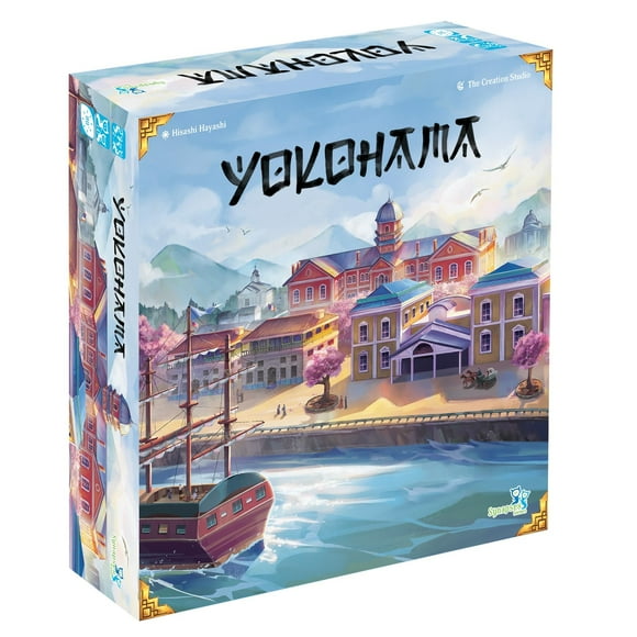 Synapses Jeux / Yokohama / Jeu de Société Stratégique / Ensemble de Placement de Travailleurs au Japon / 2 à 4 Joueurs / 90 Minutes / 14 Ans et Plus