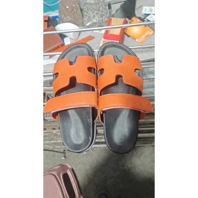 One-word Color Matching Plus Size Casual All-match Thick Bottom Velcro Fashion Beach Sandals And Slippers-sebneei