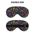 thumbnail image 2 of Disketp Colorful Palms Print Sleep Mask-Eye Mask for Sleeping,Comfortable & Super Soft Eye Mask with Adjustable Strap,Travel Eye Mask, 2 of 7