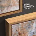 thumbnail image 4 of wall26 Framed Canvas Print Wall Art Set Grey &amp; Brown Grunge Brushstrokes Abstract Shapes Illustrations Modern Art Chic Colorful Multicolor Ultra for Living Room, Bedroom, Office - 24"x36&quo, 4 of 5