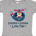 thumbnail image 4 of Inktastic Grandma and Grandpa Love Me Boys Boys or Girls Baby Bodysuit, 4 of 5