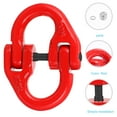 thumbnail image 1 of UPGRATOR Connecting Link Steel Chain Connector for Industrial Use Red 5.4T Load Capacity Easy Installation High Strength Safety Hitch, 1 of 5