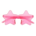 thumbnail image 1 of Lunettes de Soleil Sans Monture Étoile Transparentes Bonbon Colorées Lunettes de Fête Étoile Robe d'Événement pour Femmes Manches Longues Décorations de Fête Ballons Décorations de Fête pour Filles Table d'Anniversaire 11 Ans, 1 of 3