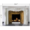 thumbnail image 2 of Wallmonkeys Fireplace Peel and Stick Wall Decals Mural WM119657 (36 in W x 27 in H), 2 of 4