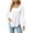 White, variant on Women Summer Tops Women's Tunic Tops Long Puff Sleeve Crew Neck Shirts Pleated Solid Tee Blouse Long Sleeve Sweater Bodysuit Comfy Tunics for Women Shirt Button Short Button up Shirts for White M