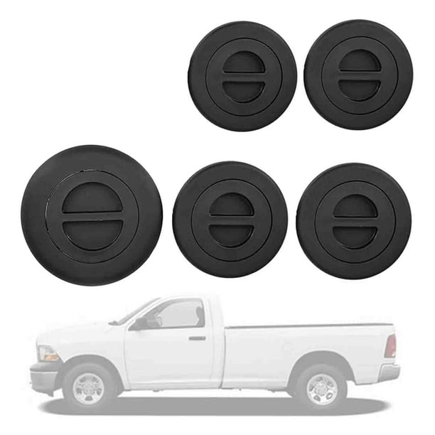 Gooseneck Bed Plug Cover Kit 5PCS Trucks Towing Prep Group Bed Plug