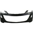 thumbnail image 4 of For 10-12 CX-9 Front Bumper Cover Primed Plastic w/o Park Sensor Holes MA1000225, 4 of 5