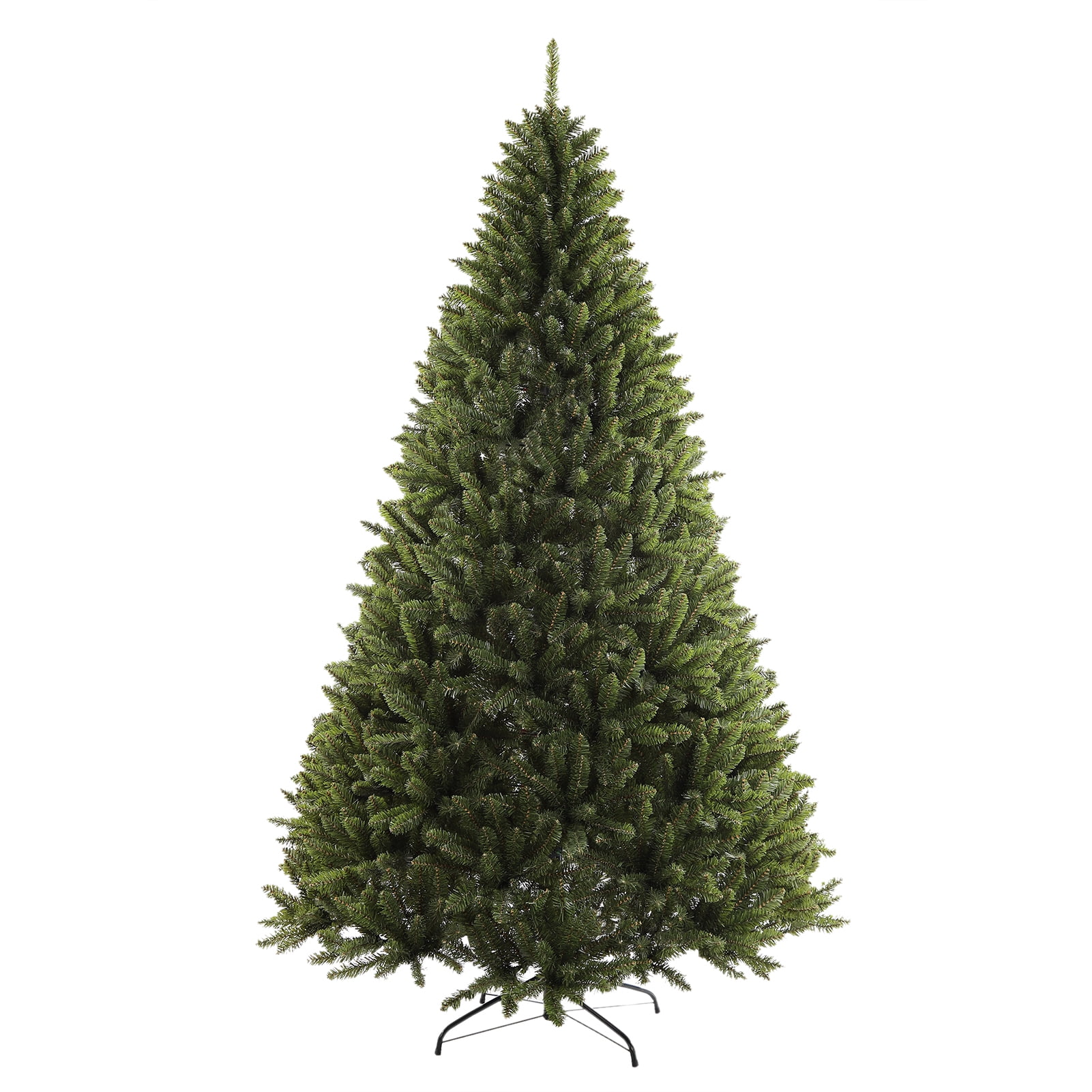 7.5 ft Artificial Christmas Tree with 2070 PVC Branch Tips, Army Green