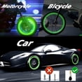 thumbnail image 4 of VerPetridure 10 Pcs Fluorescent Car Tire Valve Caps,Universal Glow in The Dark Tire Caps,Durable Luminous Tire Valve Stem Cap for Most Cars,SUVs,Trucks,Motorcycles and Bicycles, 4 of 5