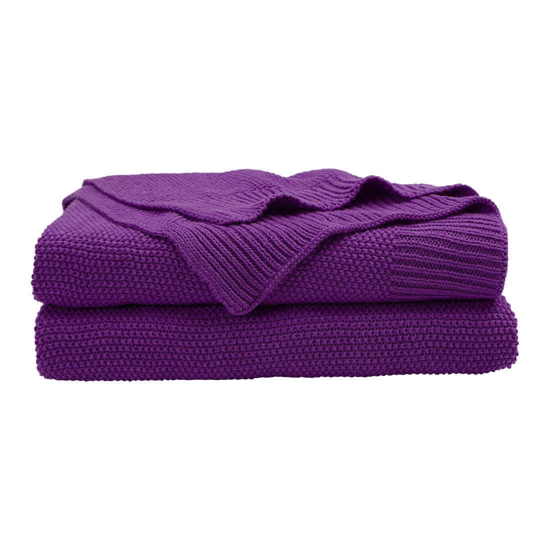 80 x 60 Fleece Blanket Kess InHouse Kess Original Ombre Berry Blue Digital Throw
