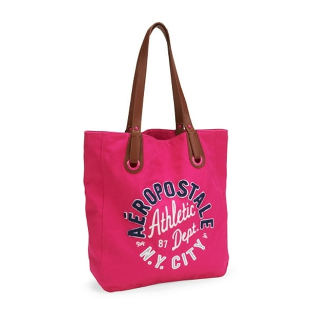 Aeropostale - Bolso de mano para mujer, color rosa, pequeño (17 a 22 pulgadas) Aeropostale Totalizador