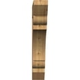 thumbnail image 2 of Ekena Millwork 6"W x 36"D x 36"H Olympic Slat Rough Sawn Bracket, Western Red Cedar, 2 of 4