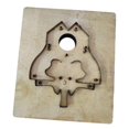 thumbnail image 3 of Molde de corte de cuero, molde portátil para repujado de vaca, molde de corte de cuero, troquel de corte de madera en forma de elefante, 3 of 6