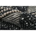 thumbnail image 2 of Momeni Andes Hand Woven Wool and Viscose Charcoal Area Rug 2' X 3', 2 of 4