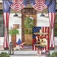 thumbnail image 2 of 250th Anniversary USA Garden Flags Freedom Custom Flag Patriotic Banner Double-Sided with America Eagle Design USMC 250th Anniversary 1776-2026 Commemorative 12 x 18 Inch for Veteran Christmas, 2 of 7