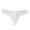 White, variant on PMVFHDE Womens Cotton Sports Thong Solid Color Breathable Comfortable Seamless Underwear Cotton Underwear For Women White，L