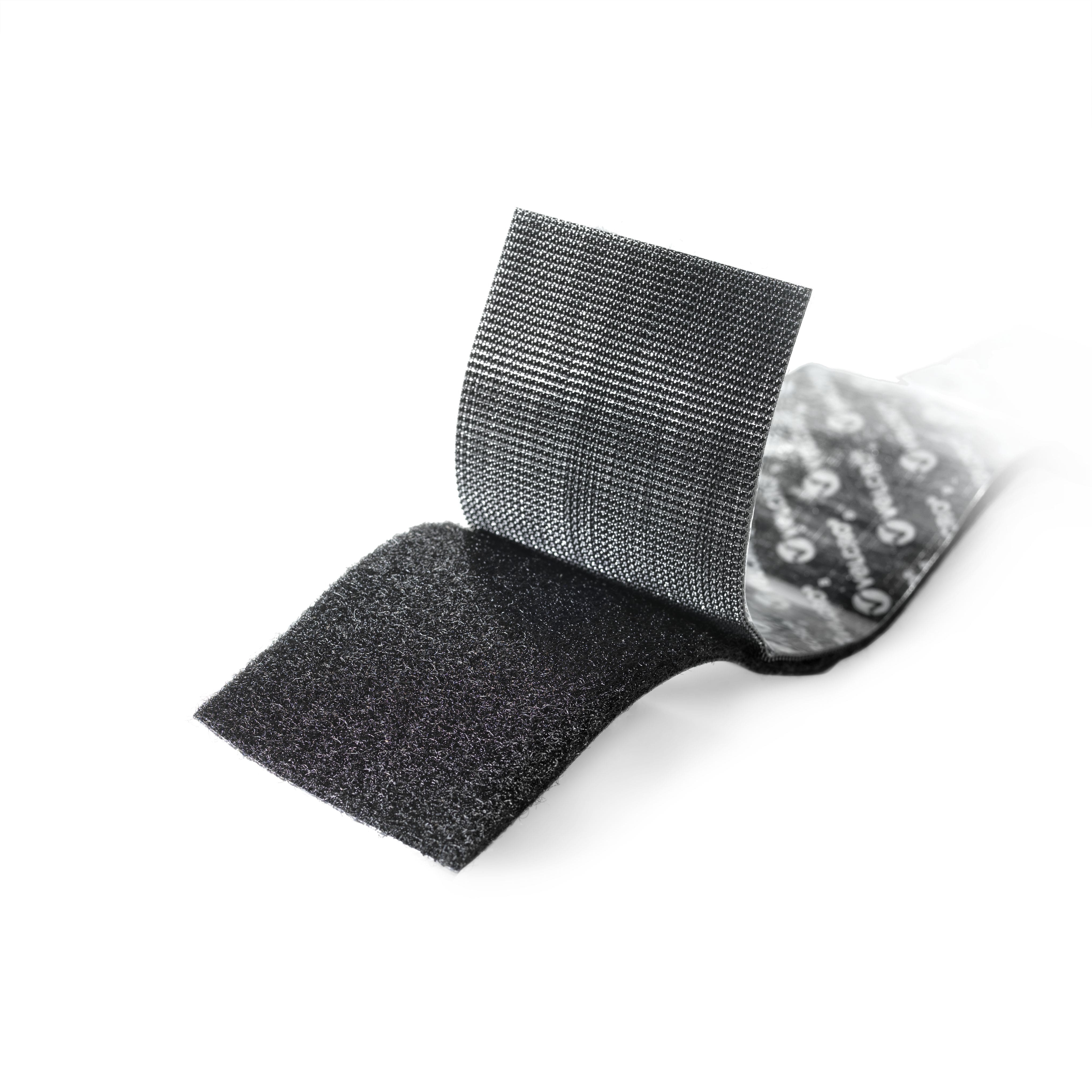 VELCRO Brand Black Industrial Strength Tape, 4ft., 6 Pack
