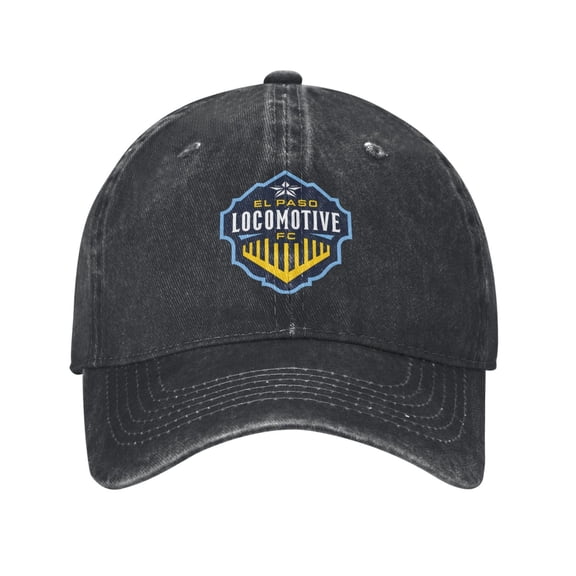 El Paso Locomotive Fc Hat Washed Cotton Baseball Cap For Outdoor, Travel & Daily Use