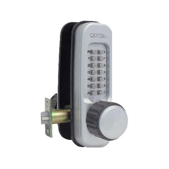 Lockey 1600-MG Mechanical Keyless Heavy Duty Knob Lock With Passage Function - Marine Grade