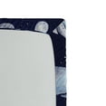 thumbnail image 2 of Ambesonne Outer Space Fitted Sheet, Whale Planet Cosmos, Twin XL Size, Navy Purple Grey, 2 of 2