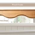 thumbnail image 6 of MAYEERTY 71"x 31" Solid Wood Wavy Rectangular Full-Length Mirror without Bracket,Natural Wood, 6 of 8