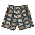 thumbnail image 7 of FORMRS Boys Swim Trunks Quick Dry Mesh Liner Boardshorts Sizes XS-XL, Square Harmony, 7 of 7