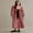 Maroon, variant on Gupgi Women Floral Dress Front Bow Tie Plaid Dress Boho Long Sleeve Ruffle Flowy Dresses