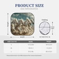 thumbnail image 2 of KLL Roman Chariot Horse Race Windshield Sun Shade 2-Piece Foldable Car Front Window Sunshade for Most Sedans SUV Truck- Large, 2 of 5