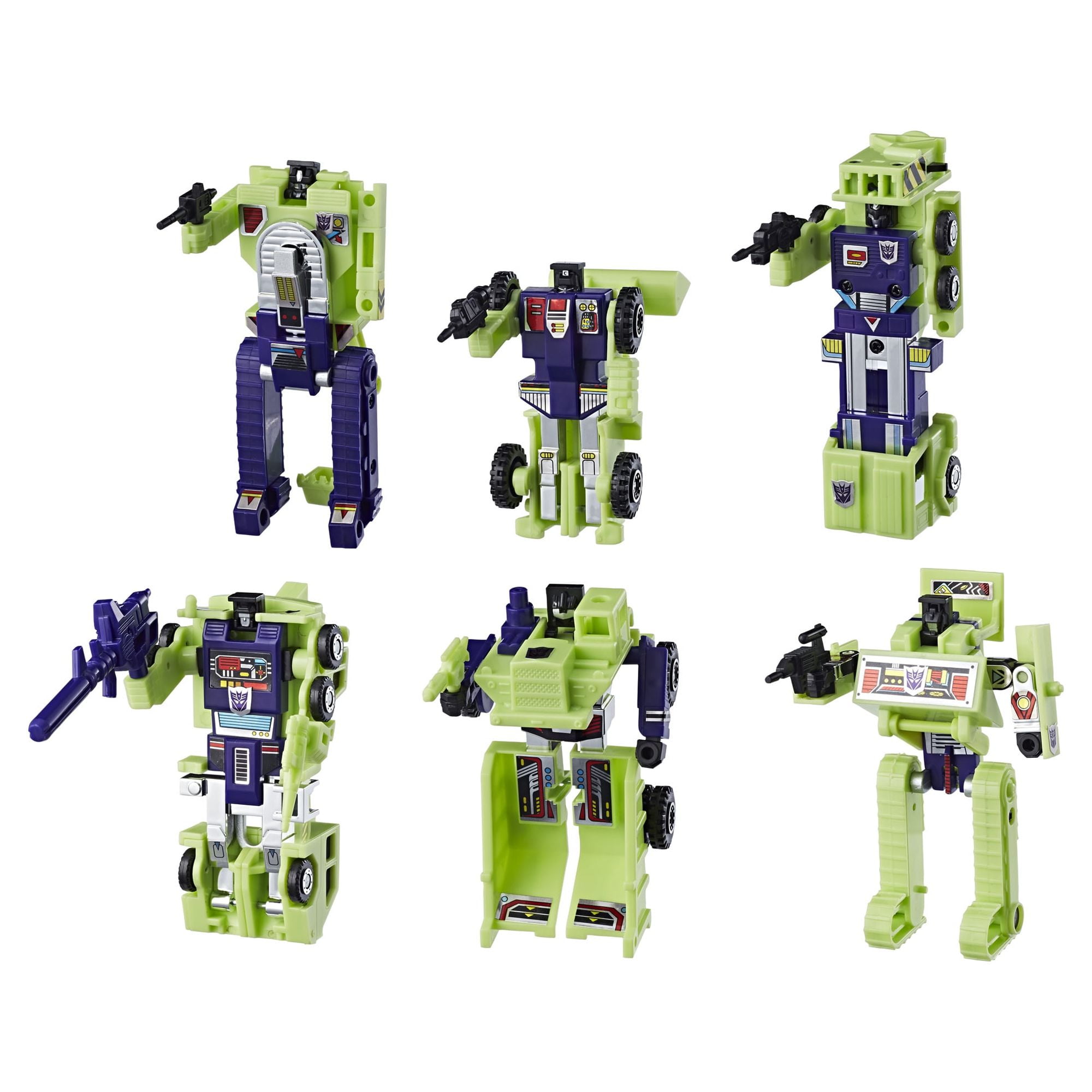 Pacote de Coleção Vintage G1 Constructicon Devastator de 6 figuras