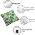 thumbnail image 4 of Wuche  Summer Blueberries Pattern Throw Pillow Covers Pillow Cases Square Decorative Pillow Covers Soft Cushion Covers for Couch Sofa Bed Home Farmhouse Living Room Decoration  2pc, 4 of 6