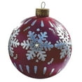 thumbnail image 1 of Bola adornada inflable gigante del Pvc de la Navidad, decoraciones de la Navidad, 1 of 2