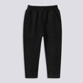 thumbnail image 2 of Zshosam Jogger Pants for Toddler Boys Boys Sweatpants Kids Active Joggers Athletic Casual Pants Size 2T 3T,(Black 2-3 Years), 2 of 3