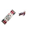 thumbnail image 1 of Camino De Mesa Navideño, Figuras Modernas De Resina De Toro, Mantel Reutilizable Para árbol De Navidad, Colección De Esculturas De Animales Feng Shui Coloridos, Estatuas Para Gabinete, Mesa, 1 of 8