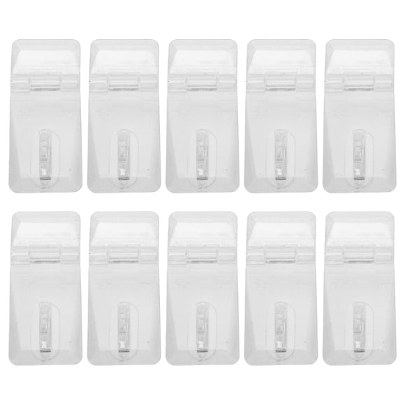 KAKOWELY Anti Wear Easy Installation Plastic Lock Hasp 20 Sets for Repair,2.17"X0.98"X0.79"