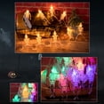 thumbnail image 4 of Amdohai 2 Meters 10LEDs Skulls Design String Light Constant Bright Mode 2 * AA Cell Operated for Halloween Party Home Decoration Present Gift, 4 of 8