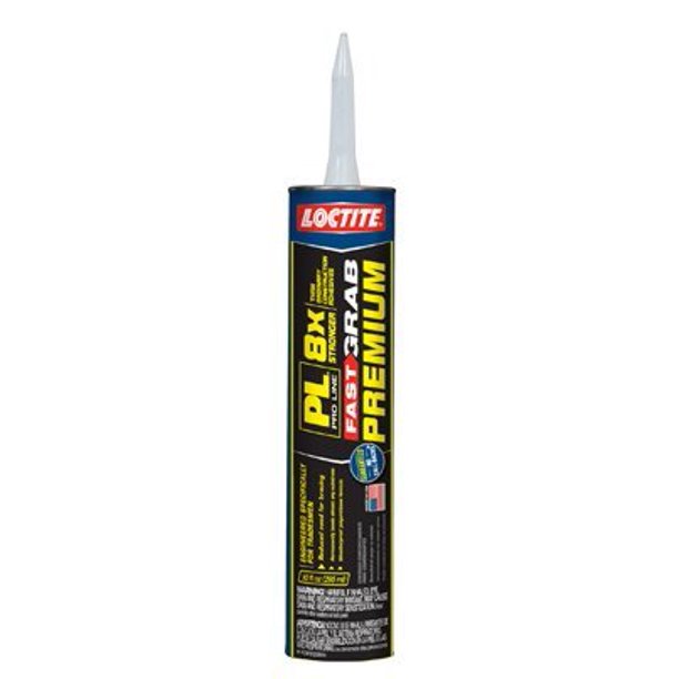 Loctite 1417170 Fast Grab Polyurethane Construction Adhesive, 10oz