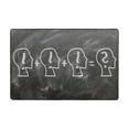 thumbnail image 4 of XMXY Learn About Equations Area Rugs Doormat Outdoor Entrance , Facecloth Non-slip Floor Mat Rug for Living Room Kitchen Sink Area Indoor 36"x24", 4 of 9