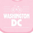thumbnail image 4 of Inktastic Washington DC Biking Boys or Girls Baby Bib, 4 of 4
