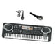 thumbnail image 5 of Piano Electrónico de 61 teclas para niños, teclado Musical, autoentretenimiento, juguetes de sonido, vacaciones, juguete de educación temprana para ni Embalaje de colores negros, 5 of 8