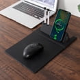 thumbnail image 1 of EIMELI 15W Fast Wireless Charger Folding Phone Stand Office Home Fast Charging Mouse Pad With Pen Plug, 1 of 4