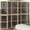 Brown-84.6x63, variant on Room Divider 4 Panels Brown and Black Solid Wood Paulownia