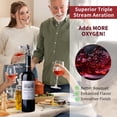 thumbnail image 5 of Juego 2 en 1: 1 Vertedor de Vino/Licor, Tapón Metálico para Vino/Botella con Sello de Silicona, Tapón Reutilizable para Vino., 5 of 5