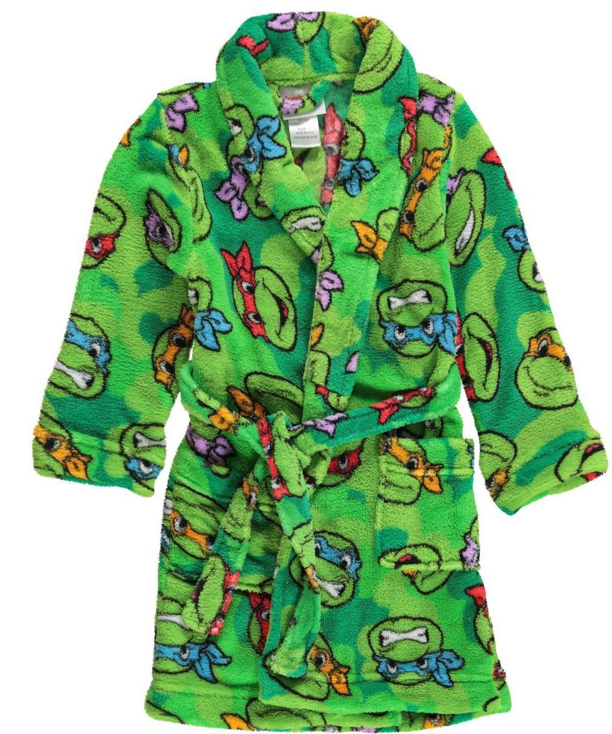 Teenage Mutant Ninja Turtles Fleece Robe Toddler Boy (2T)