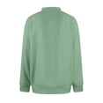 thumbnail image 2 of Yokua Men's Quarter Zip Up Pullover Mock Neck Long Sleeve Sweater Casual Corduroy Polo Sweatshirt, 2 of 8