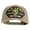 Khaki, variant on U.S. Army Seal Vietnam Veteran Patched Solid Cotton Twill 5 panel Mesh Back Cap - Black OSFM