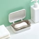 thumbnail image 1 of Jabonera con tapa para lavabo, de plástico con doble drenaje, moderna y fácil de transportar, plegable y ligera, ideal para la cocina.,Wsvlmg, 1 of 7